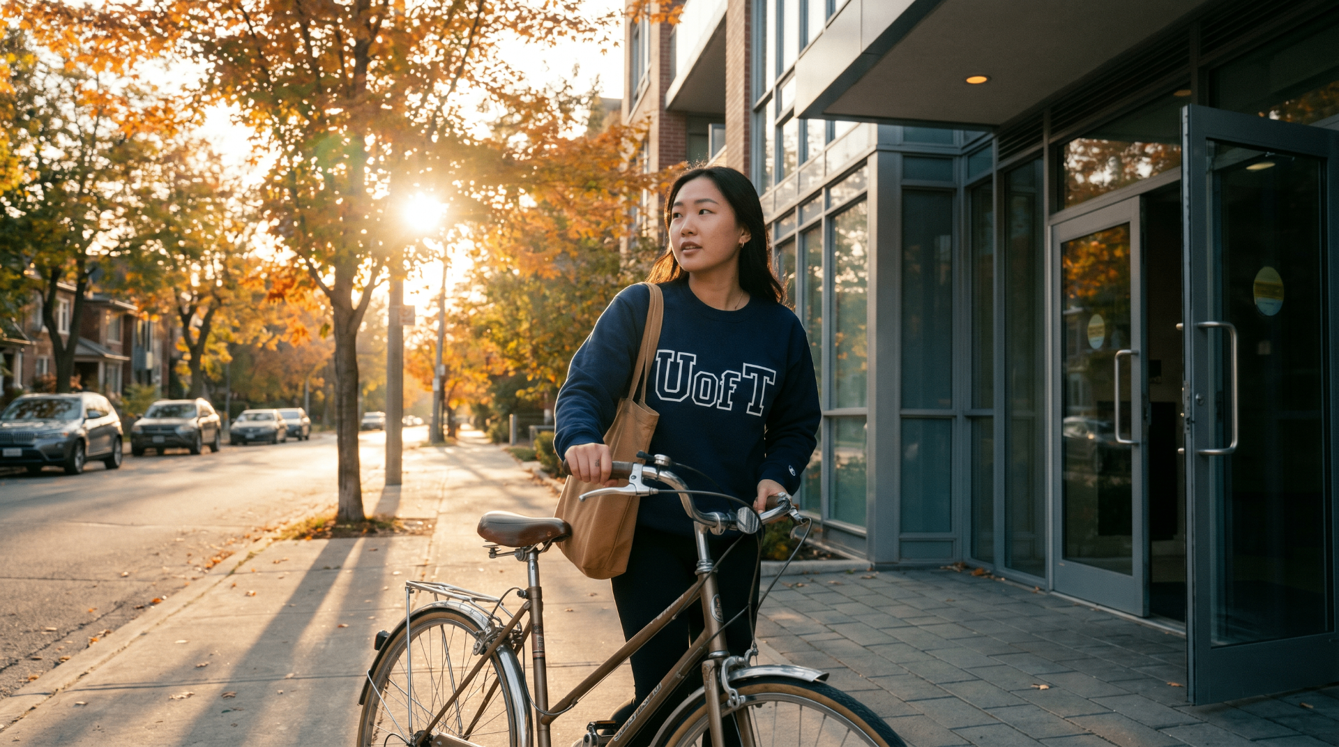 Tutor at golden hour